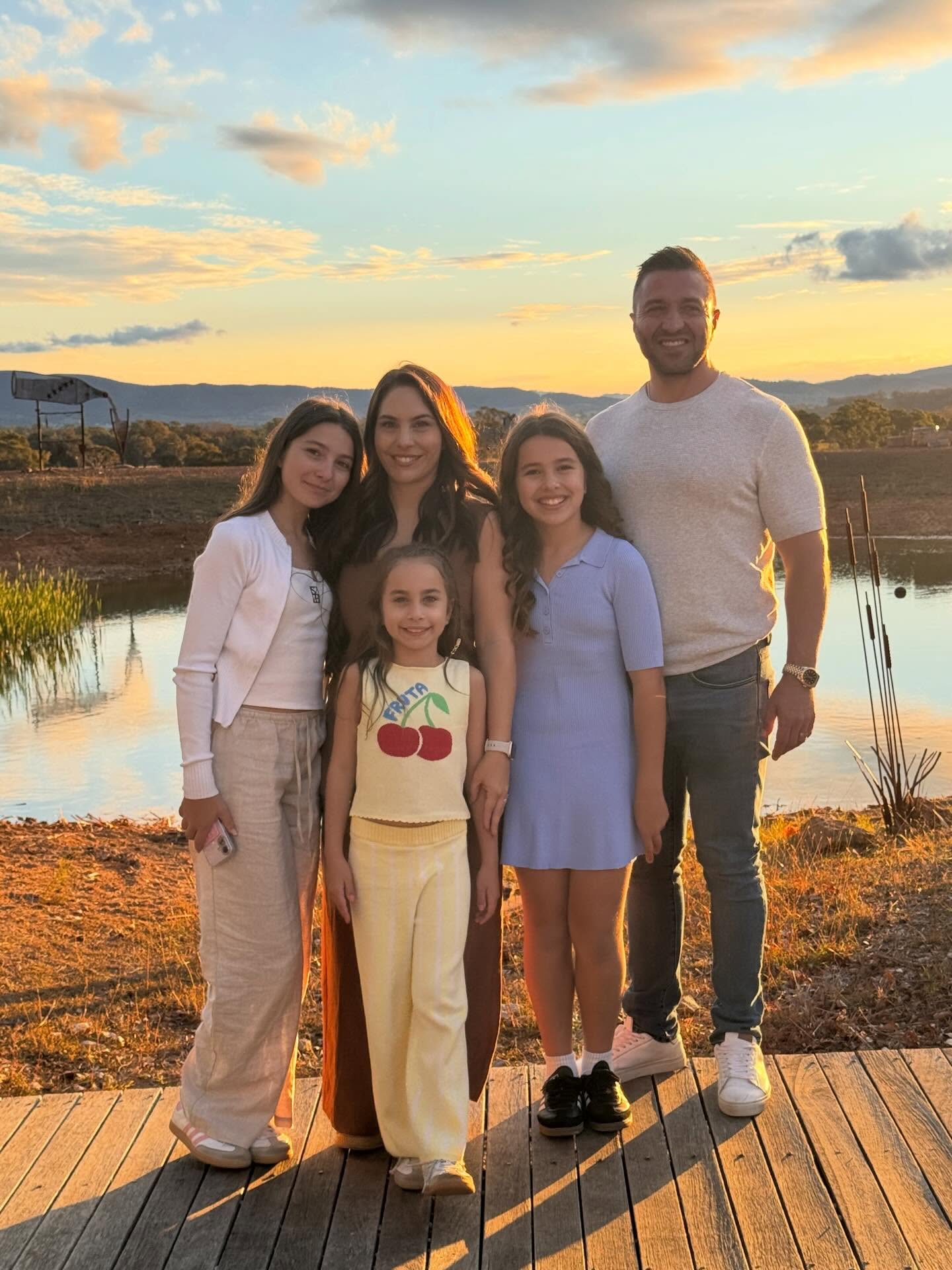 Anthony and his family